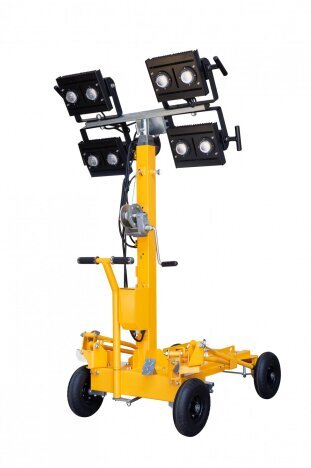 Stager YL250-4 turn de iluminat 4x250W, LED, telescopic, 4.5m